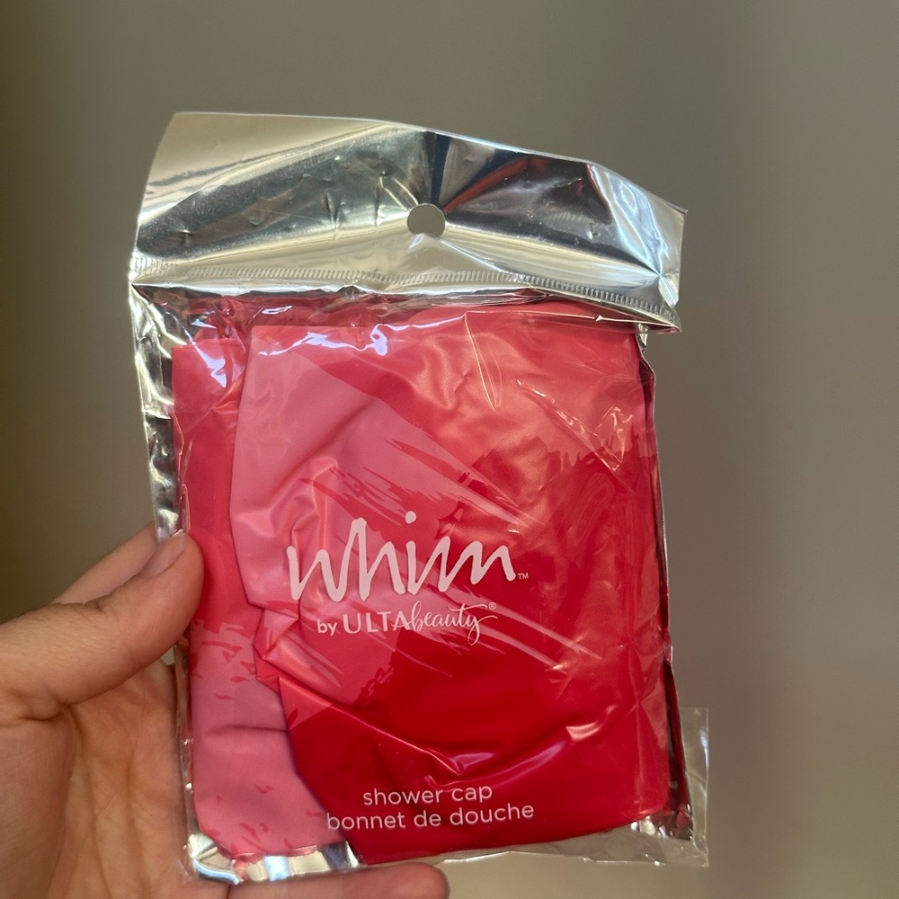 Whim by Ulta Beauty Pink Shower Cap